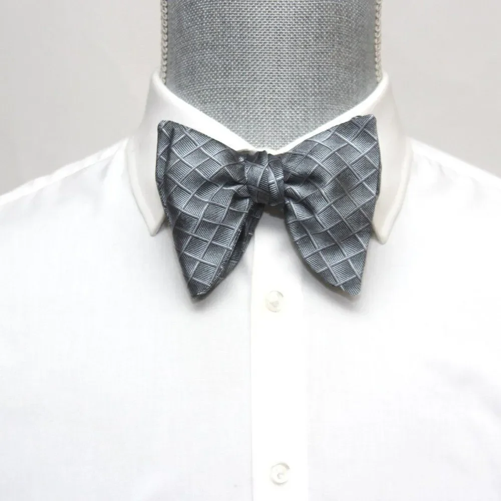 Men's Self tied Bow Tie Silk Bowtie big‎ bow tie Butterfly Bow tie S566